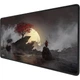 Игровая поверхность (Коврик для мышки) SHLab Самурай и Сакура SHM-318 (70х40 см) (41426) - изображение 1