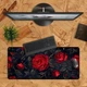 Игровая поверхность (Коврик для мышки) SHLab Red Roses With Golden Leaves SHM-967 (90х40 см) (41424) - изображение 2