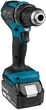 Wiertarko-wkrętarka akumulatorowa Makita LXT DDF485SF 18 V 1 x 3 Ah (0197050008923) - obraz 7
