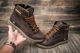 Ботинки кожаные зимние Rider Nubuck Brown 42 - изображение 6