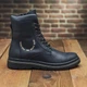 Ботинки кожаные зимние на меху Diesel Cassidy Combat 44 - изображение 3