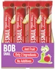 Упаковка фруктово-ягодных конфет Bob Snail Fruit Roll Looong Натуральные Яблоко-клубника 15 г х 30 шт (4820287102336) - изображение 1