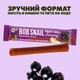 Упаковка фруктово-ягодных конфет Bob Snail Fruit Roll Looong Натуральные Яблоко-смородина 15 г х 30 шт (4820287102374) - изображение 2