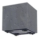 Горшок для цветов пластиковый Prosperplast Сиэра на колесах Beton Effect 40см маренго DSI400E-425U - изображение 3