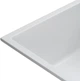 Кухонная мойка GRANADO Under Top Mini 380 x 440 мм White c сифоном - изображение 3