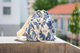Worek na lunchbox Monbento Fresh Vegetal Blue termiczny z paskiem 20.5 x 25 x 10.5 cm (3760367954022) - obraz 5