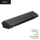 Акустическая система Hoco BS66 (саундбар, Bluetooth 5.4, USB, 6 Вт, 1200 мАч, аудио-конвертер, LED-подсветка) - Черный - изображение 1