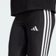 Спортивные леггинсы для фитнеса женские Adidas W 3S Sj Leg JE0072 2XL Black/White (KC1000000054059) - изображение 6