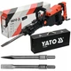 Молот відбійний мережевий YATO YT-82002 230V 1600 Вт 70 Дж з оливним охолодженням + 2 піки - изображение 1