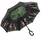 Женский зонт Up-Brella обратного сложения антизонт умный зонт (смарт зонт) Picasso - изображение 1