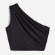 Топ женский H&M 1152003004c21 XL Черный (KC1000000053841) - изображение 1
