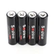 Аккумулятор 10440/AAA LiFePo4 Soshine набор 4шт 10440-3.2-280 +2 обманки, 280mAh, 0.84A, 3.6/3.2/3.0V, Black, Box - изображение 2