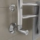 Кран для полотенцесушителя угловой Laris 1/2" - 3/4" Обычный + эксцентрики 2шт (LX-8202) - изображение 5
