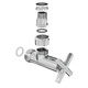 Кран для полотенцесушителя угловой Laris 1/2" - 3/4" Элит 2шт (ZZ-4704) - изображение 4