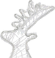 Dekoracyjna figura świetlna Springos CL1220 Renifer z saniami 150 cm Biały ciepły (5907719422350) - obraz 5