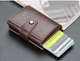 Гаманець для карток та документів картхолдер RFID Baellerry коричневий - изображение 2
