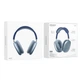 Бездротові навушники BOROFONE BO22 Elegant BT headphones Blue (6941991101700) - изображение 3