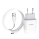 Сетевого зарядного пристрою HOCO C73A Glorious dual port charger set (Type-C) 12W White (6931474713070) - зображення 5