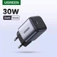 Мережевий зарядний пристрій UGREEN CD319 USB-C GaN Fast Charger 30W EU (Space Gray)(UGR-90666) (UGR-90666) - изображение 1
