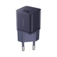 Мережевий зарядний пристрій Baseus GaN5 Fast Charger(mini) 1C 30W EU Purple (CCGN070705) - изображение 1