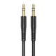 Аудіокабель HOCO UPA24 Smooth AUX audio cable Black (6931474789136) - изображение 1