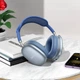 Бездротові навушники HOCO W55 Pleasing BT headphones Sky Blue (6942007632690) - изображение 4