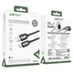 Кабель ACEFAST C20-04 USB-A до USB-C алюмінієвий alloy charging data cable Black (6974316283782) - зображення 2