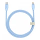 Кабель Baseus Jelly Liquid Silica Gel Fast Charging Data Cable Type-C to iP 20W 2m Blue (CAGD020103) - изображение 1