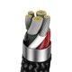 Кабель Baseus Explorer Series Auto Power-Off Fast Charging Data Cable Type-C to IP 20W 1m Black (CATS000001) - зображення 6