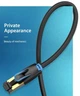 Мережевий кабель Vention Cat.8 SFTP Patch Cable 1M Black (IKABF) (IKABF) - изображение 6