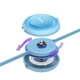 Кабель Baseus Bright Mirror 2 Series Retractable 3-in-1 Fast Charging Data Cable USB to M+L+C 3.5A 1.1m Sky Blue (CAMJ010017) - изображение 4