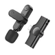 Бездротова мікрофонна система BOROFONE BFK12 Trophy lavalier Wireless Digital Microphone iP Black (6941991106385) - зображення 2