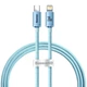 Кабель Baseus Gem Fast-Charging Data Cable USB-C to iP 20W 2m Galaxy Blue (P10373001311-01) - зображення 1