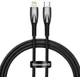 Кабель Baseus Glimmer Series Fast Charging Data Cable Type-C to iP 20W 1m Black (CADH000001) - изображение 1