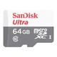 Карта пам'яті microSDXC (UHS-1) SanDisk Ultra 64Gb class 10 A1 (100Mb/s) (SDSQUNR-064G-GN3MN) - зображення 1