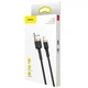 Кабель Baseus Cafule Cable USB For Lightning 1.5A 2m Gold+Black (CALKLF-CV1) - изображение 2