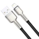 Кабель Baseus Cafule Series Metal Data Cable USB to IP 2.4A 2m Black (CALJK-B01) - изображение 3