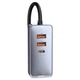 Автомобільний зарядний пристрій Baseus Share Together PPS multi-port Fast charging with extension cord 120W 2U+2C Gray (CCBT-A0G) - изображение 4