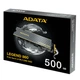 Накопичувач SSD M.2 ADATA LEGEND 860 500 GB 2280 PCIe Gen 4x4 3D NAND Read/Write: 5000/3000 MB/sec (SLEG-860-500GCS) - изображение 2