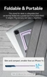 Тримач для телефона Vention Portable Cell Phone Stand Holder for Desk Aluminum Alloy Type Gray (KCZH0) (KCZH0) - изображение 5