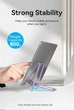 Тримач для телефона Vention Portable Cell Phone Stand Holder for Desk Aluminum Alloy Type Gray (KCZH0) (KCZH0) - изображение 7