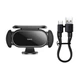 Автотримач для телефона Baseus Steel Cannon pro Solar Electric Car Mount Black (SUGP010001) - изображение 10