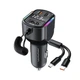 АЗП з FM-модулятором WUW-C220 Black (6972573337408) - изображение 1