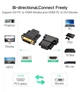 Кабель UGREEN 20124 DVI 24+1 Male to HDMI Female Adapter (Black) (UGR-20124) (UGR-20124) - изображение 7