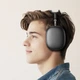 Бездротові навушники BOROFONE BO22 Plus Elegant BT headphones Deep Space Gray (6941991115219) - изображение 4