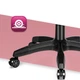 Компьютерное кресло Hell's Rainbow Black-Pink ткань (5904204981354) - изображение 2
