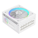 Блок питания GameMax RGB PRO 1300P WH Белый 1300W ATX 3.1 модульный 80+ Platinum 140 мм вентилятор подсветки RGB для ПК (RGB PRO 1300P WH) - изображение 3