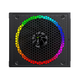 Блок питания GameMax RGB 850G Черный 850W ATX 2.53 модульный 80+ Gold 140 мм вентилятор подсветки RGB для ПК (RGB 850G) - изображение 2