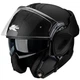 Мотошолом (flip back) Kappa KV55B Solid Matt Black XXL - зображення 1