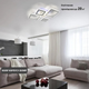 Керована світлодіодна люстра Esllse OVAL ICE RGB 75W 5S-APP-725x500x93- WHITE/CLEAR-220-IP20 - зображення 11